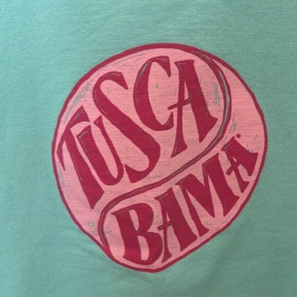 Tusca Bama Comfort Wash Sweatshirt Women's S Tuscaloosa University of Alabama - Picture 3 of 5